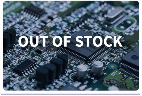 electronic component shortage